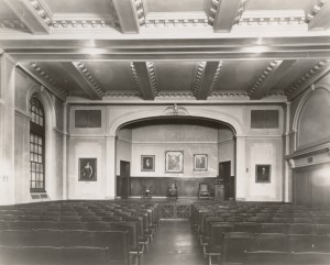 Auditorium at Ashburton Place for VB