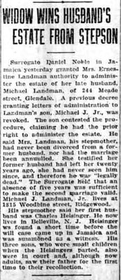 The Brooklyn Standard Union, 19 Dec. 1920, p. 3, accessed at fultonhistory.com.