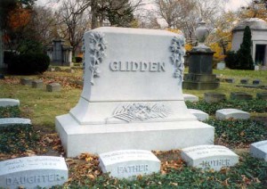 Glidden monument in Cleveland