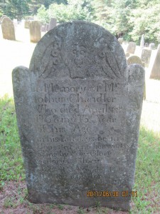 Joshua Chandler gravestone