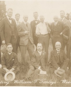 Members of the Puddingstone Club, 1916