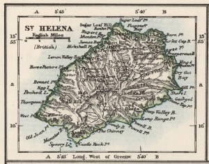 Saint Helena map 1906