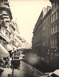 Washington Street, Boston, circa 1891.