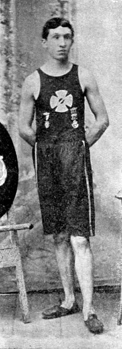 John J. McDermott, winner of the first Boston Marathon. Boston Sunday Journal, 1 May 1898. 