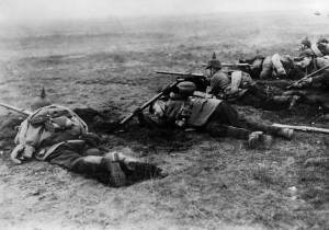 German troops, 1915. Courtesy of the German Federal Archive.