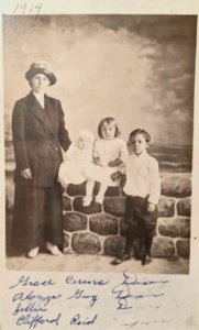 Photo of Grace Dixon with her three children