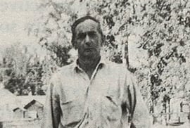 Photograph of Joe McGilvery in 1963