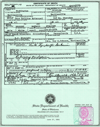 herbert-straight-death-certificate